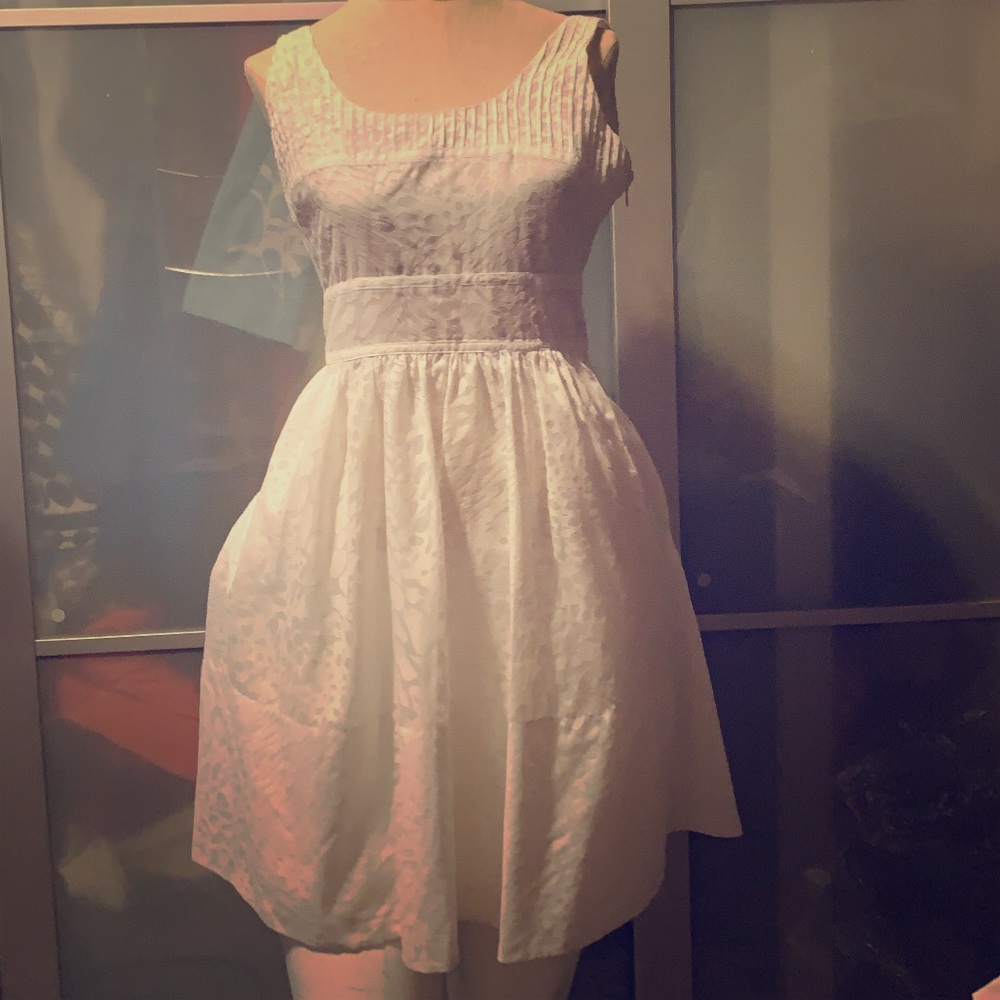White dress